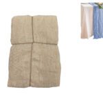 TECIDO PLISSADO 90CMX3MT COR:CREME