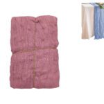 TECIDO PLISSADO 90CMX3MT COR:ROSA