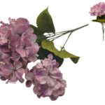 ARTIFICIAL- MOLHO HYDRANGEA X5 COR:ROSA
