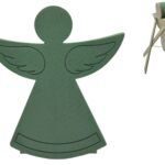 ANJO ESPONJA C/SUPORTE MADEIRA