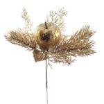 ARTIFICIAL- PICK PINHEIRO C/MACA COR:DOURADO