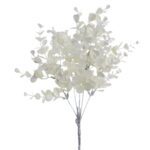 ARTIFICIAL- PE RAMO EUCALYPTUS COR:BRANCO