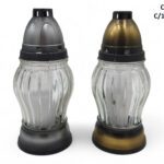 S273 CANDEEIRO DE VIDRO CX. C/10 COR:SORTIDAS