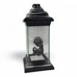 ROMA CANDEEIRO DE VIDRO SENHORA COR:PRATA