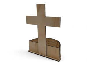 CAIXA MDF C/CRUZ ETERNA SAUDADE
