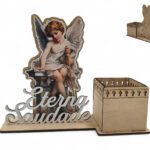 CAIXA MDF C/ANJO ETERNA SAUDADE