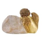 MARFINITE -ANJO SENTADO C/PLACA 18X10X12CM