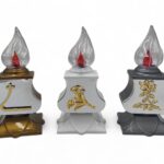 CANDEEIRO ELETRONICO PLASTICO C/PILHA AA COR:SORTIDAS