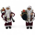 PAI NATAL EM PE C/PRESENTE SORTIDOS COR:VERMELHO