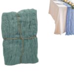 TECIDO PLISSADO 90CMX3MT COR:VERDE MENTA