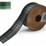 FITA TECIDO XADREZ 4CMX20MT COR:VERDE