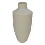 JARRA METAL COR:BEGE