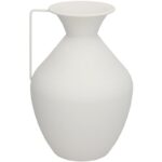 JARRA METAL C/PEGA COR:BRANCO