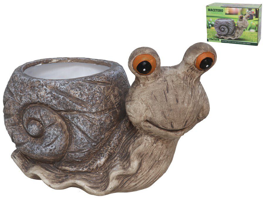 8445393426303 VASO FIG. CARACOL C/FURO COR:NATURAL - Image 1