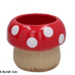 VASO COGUMELO CERAMICA