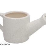 REGADOR CERAMICA COR:BEGE