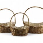 CONJ.3 CESTO C/ASA OVAL