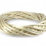 COROA VIME DIA.35CM COR:CREME