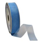 ROLO DE FITA ORGANZA 2.5CMX50MT COR:AZUL