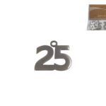 APLICAÇAO 20 ANOS EMB C/6UNID COR:PRATA