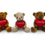 URSO C/CORAÇAO Y LOVE YOU SORTIDOS