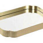 BANDEJA DECORACAO ESPELHO METAL