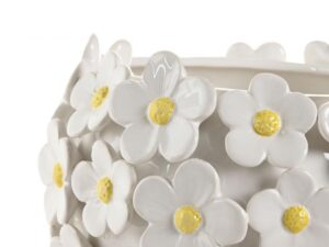 JARRA CERAMICA MARGARIDAS