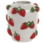 JARRA CERAMICA C/RELEVO MORANGOS