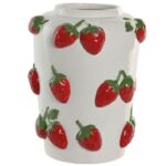 JARRA CERAMICA C/RELEVO MORANGOS