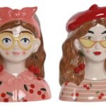 FIGURA BUSTO MENINA CEREJA C/FURO