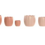 CONJ.3 VASOS RED. CIMENTO