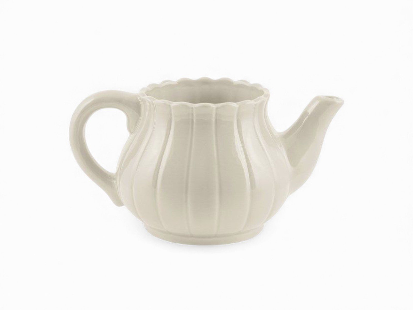 vde-121-av-47373 BULE DE CHA CERAMICA P/VASO COR:CREME - Image 1