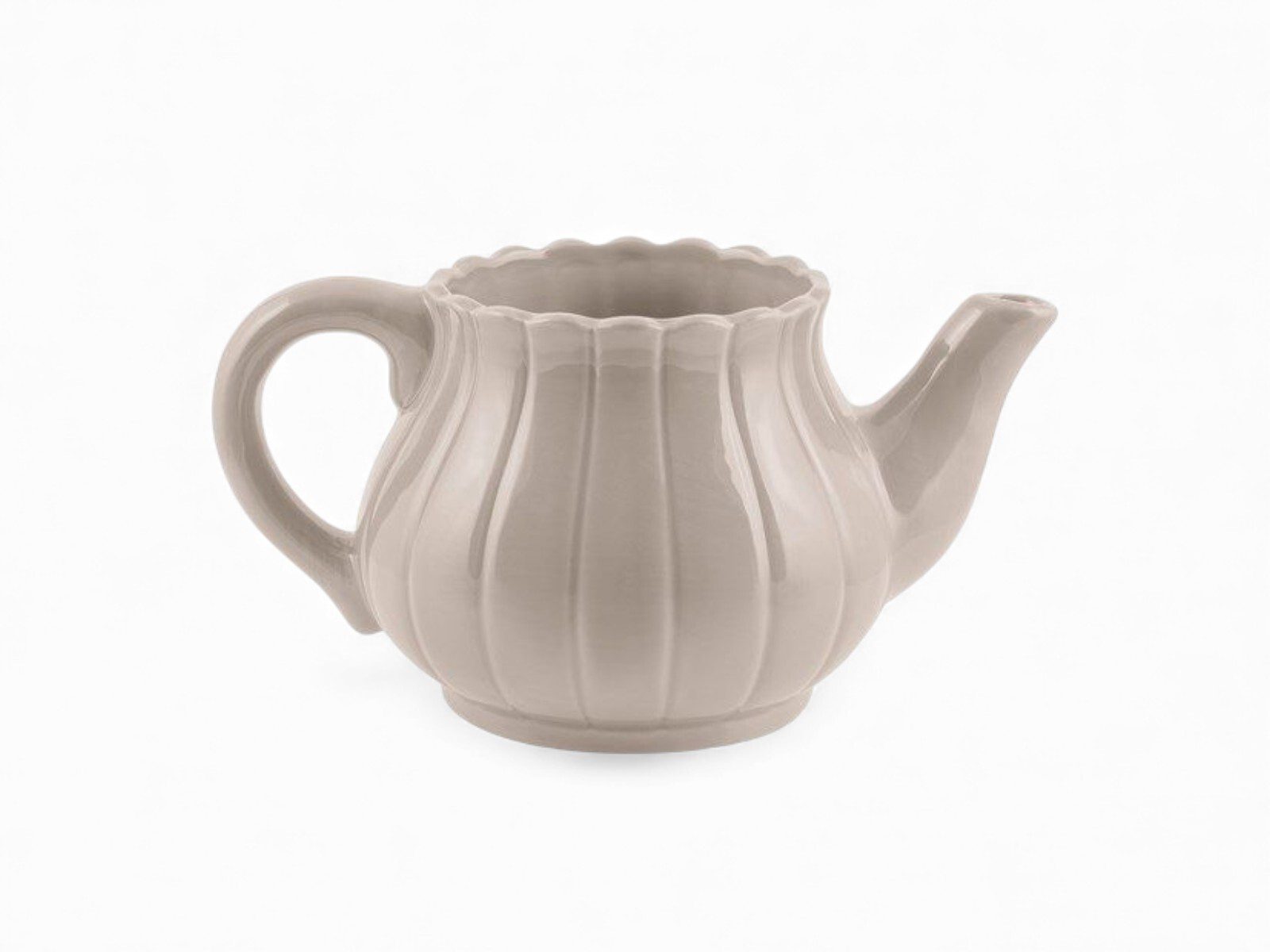 vde-121-to-47389 BULE DE CHA CERAMICA P/VASO COR:TAUPE - Image 1