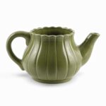 BULE DE CHA CERAMICA P/VASO COR:VERDE