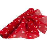 ROLO LINHO NATURAL 51CMX5MTS C/CORAÇAO COR:VERMELHO+BRANCO
