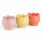 VASO CERAMICA FLOR OR:SORTIDAS