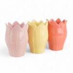 VASO CERAMICA FLOR OR:SORTIDAS