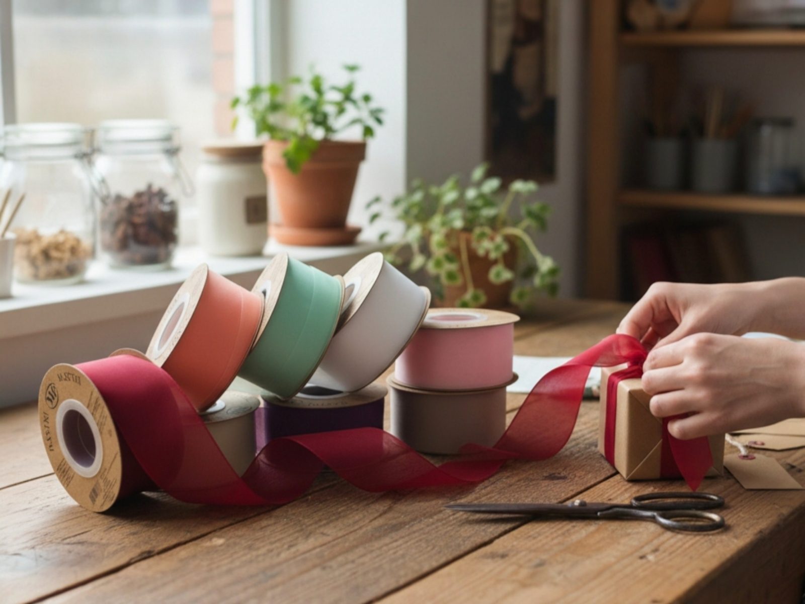 5392G ORGANZA MATT 4CMX20MTS - Image 1