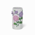 JARRA CERAMICA C/RELEVO HORTENSIA