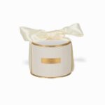 CAIXA C/LAÇO CETIM RED. COR:BRANCO