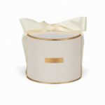 CAIXA C/LAÇO CETIM RED. COR:BRANCA