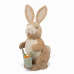 COELHO EM PALHA DE PE C/CESTO