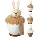 COELHO DECORATIVO C/OVO COR:SORTIDAS