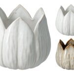 VASO TULIPA CERAMICA COR:SORTIDAS