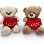 URSO C/CORAÇAO LOVE 50CM