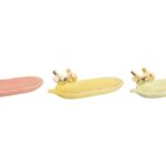 BANDEJA PORCELANA FOLHA+PASSAROS COR:SORTIDAS