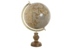 GLOBO TERRESTRE PVC+MADEIRA