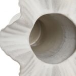 JARRA CERMICA ONDULADO BRANCO