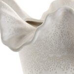 JARRA CERMICA ONDULADO BRANCO