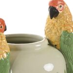JARRA CERAMICA PAPAGAIO COR:VERDE